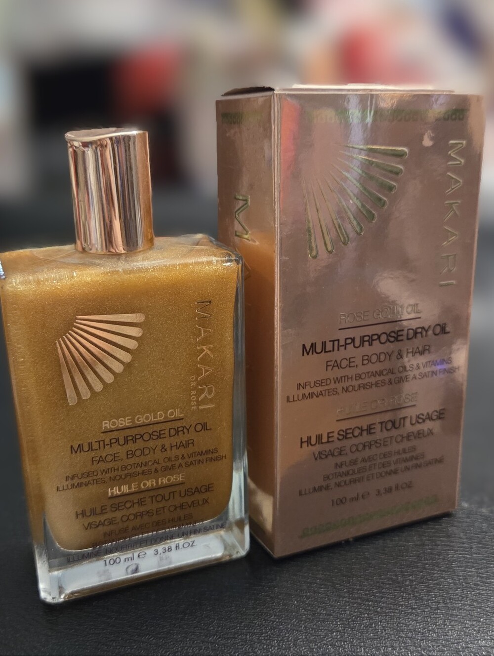 Makari Rose Gold Multi-Purpose Dry Oil for Face, Body and Hair